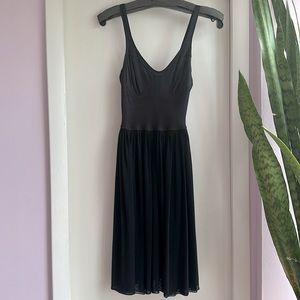 Jean Paul Gaultier Soleil Black Ballerina Dress XS